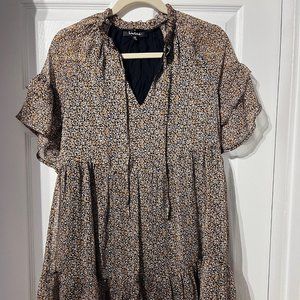 Lulu's Flare Dress, Black Size XS